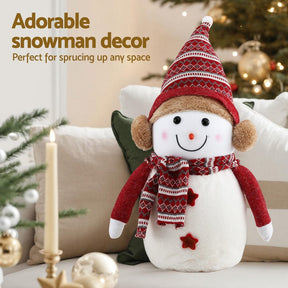 Jingle Jollys Christmas Snowman Handicraft Ornaments Party Decorations 45cm - SportZone.co.nz