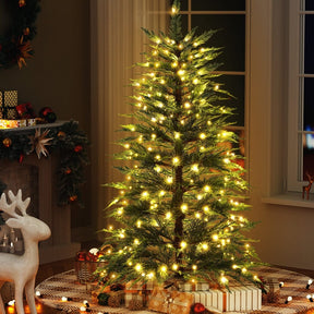 Jingle Jollys Christmas Tree 1.5M LED Xmas Tree Sparse 263 Tips Party Decoration - SportZone.co.nz