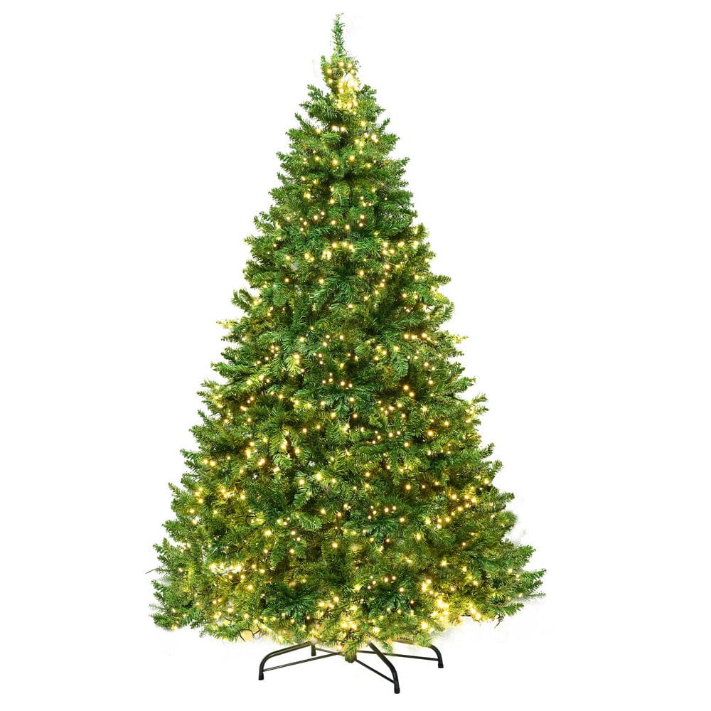 Jingle Jollys Christmas Tree 1.8m LED Xmas Tree Decorations 874 Tips - SportZone.co.nz