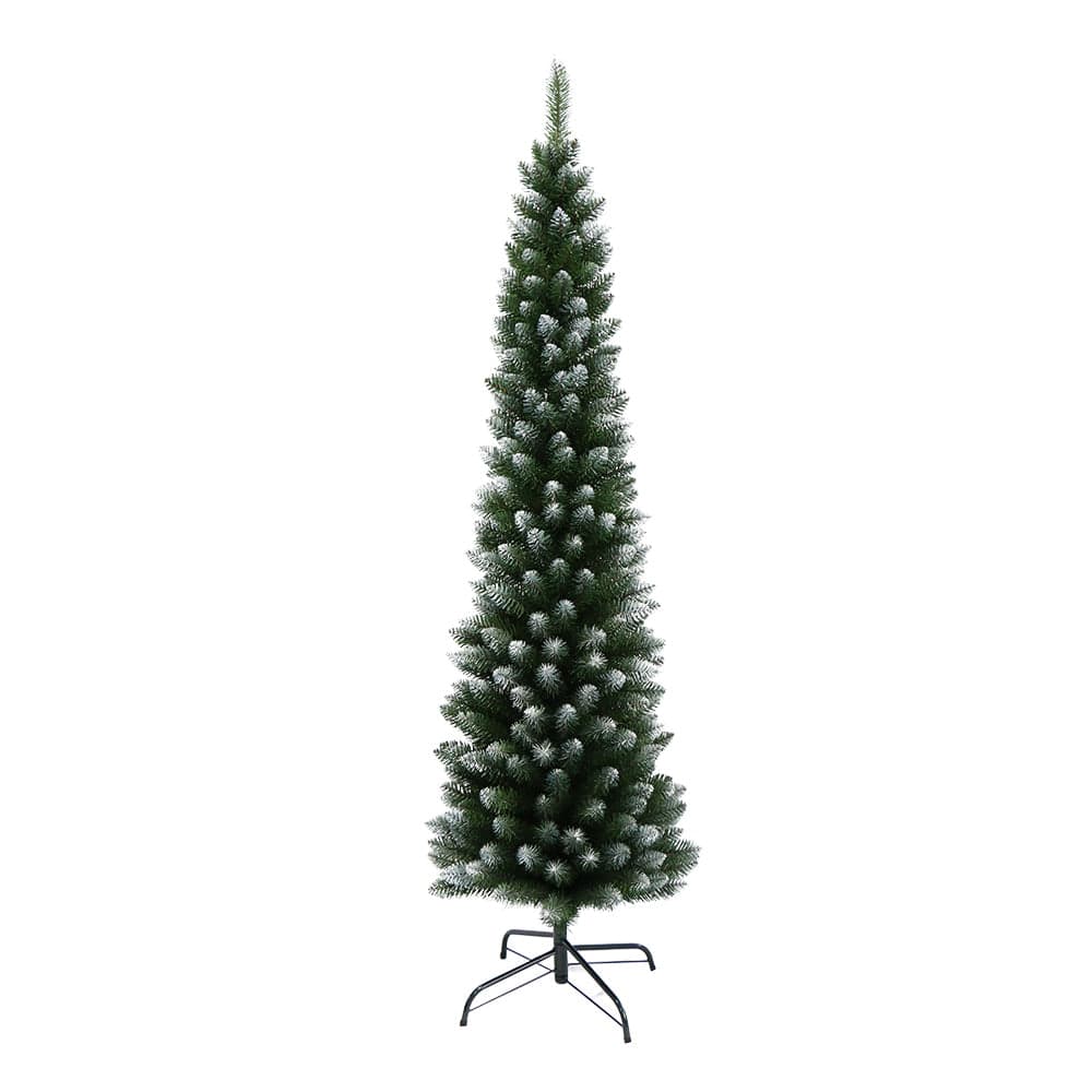 Jingle Jollys Christmas Tree 1.8m Xmas Tree Decorations Snowy 300 Tips - SportZone.co.nz