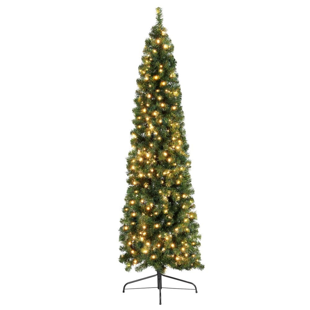 Jingle Jollys Christmas Tree 2.1M Corner Xmas Tree Party Decorations 430 Tips - SportZone.co.nz