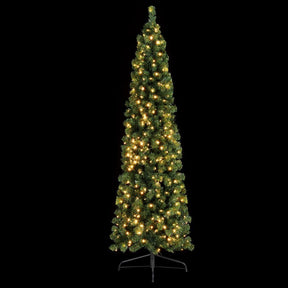 Jingle Jollys Christmas Tree 2.1M Corner Xmas Tree Party Decorations 430 Tips - SportZone.co.nz