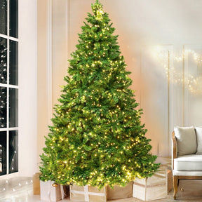 Jingle Jollys Christmas Tree 2.1m Xmas Tree Decorations 1134 LEDs - SportZone.co.nz