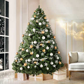Jingle Jollys Christmas Tree 2.1M Xmas Tree Decorations Green 1250 Tips - SportZone.co.nz