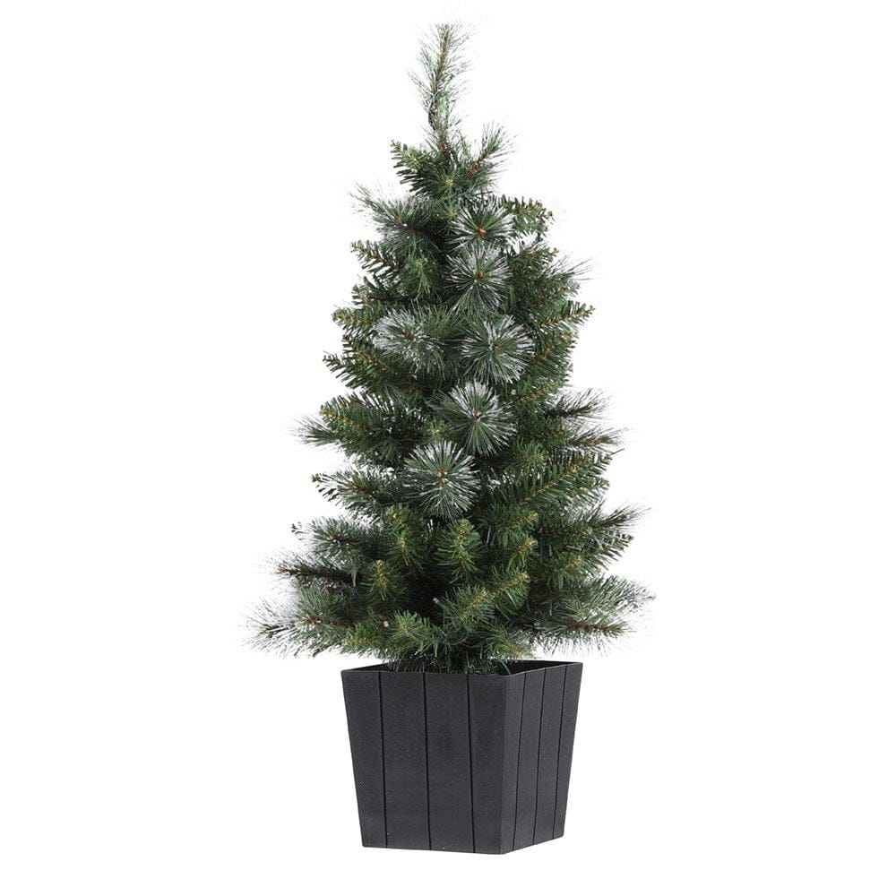 Jingle Jollys Christmas Tree 90cm Potted Xmas Tree Party Decorations - SportZone.co.nz