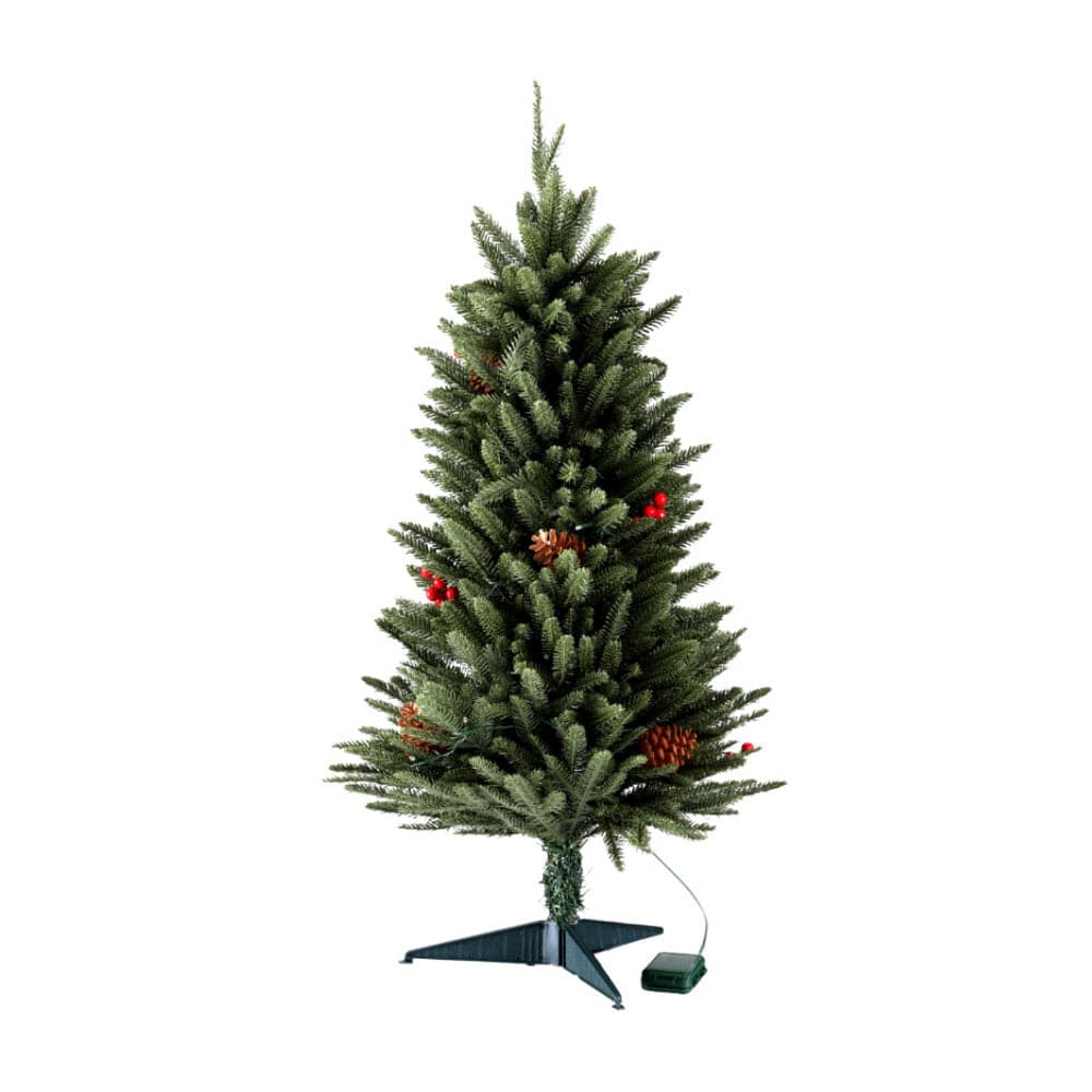 Jingle Jollys Mini Christmas Tree 90cm LED Xmas Tree Party Decorations - SportZone.co.nz