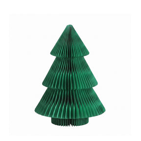 Jingle Jollys Paper Christmas Tree 47CM w/ Star Topper Xmas Decor Tabletop Green DIY Ornament Set - SportZone.co.nz