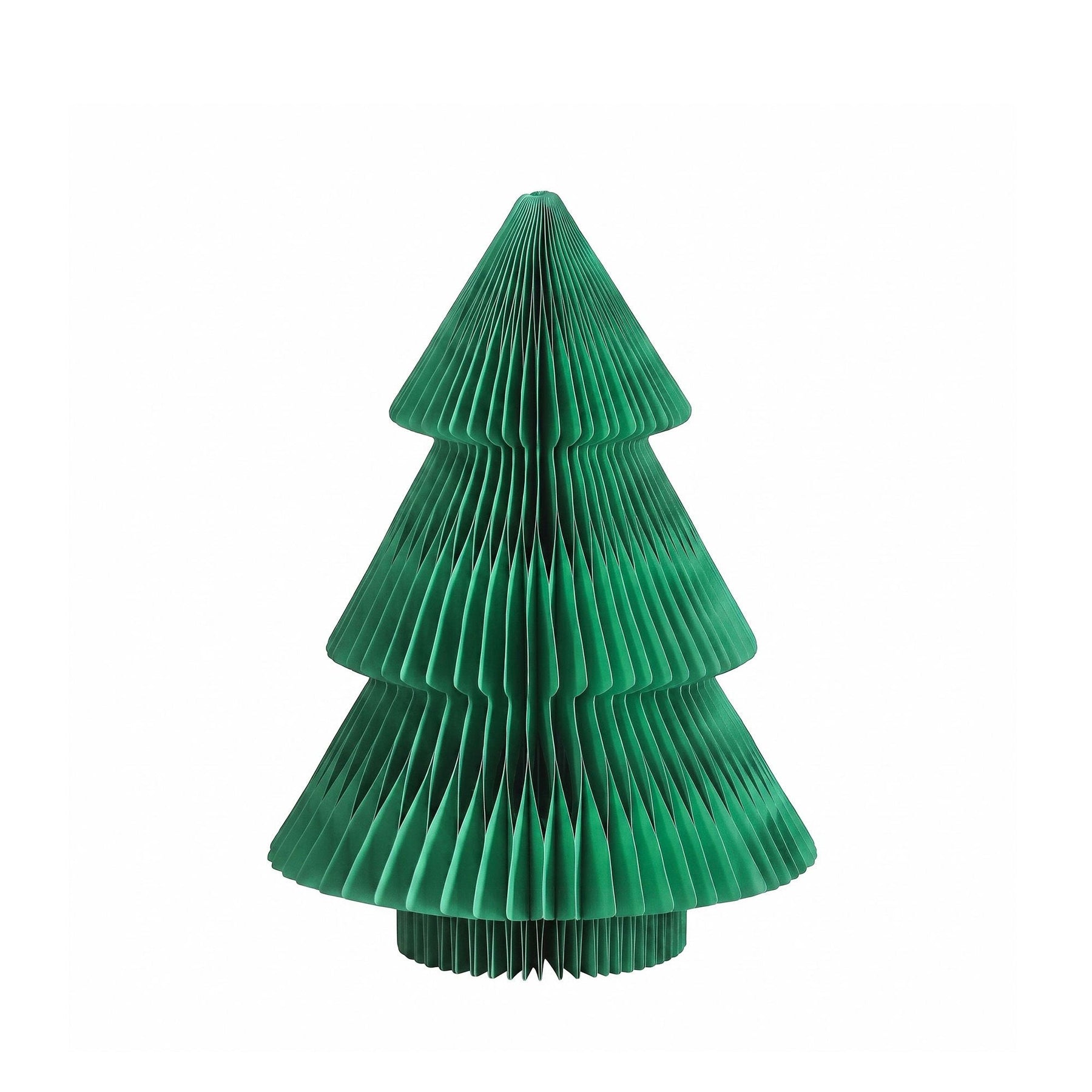 Jingle Jollys Paper Christmas Tree 61CM w/ Star Topper Xmas Decor Tabletop Green DIY Ornament Set - SportZone.co.nz
