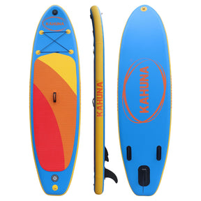 Kahuna Hana 10FT Inflatable Stand Up Paddle Board Set - Non-Slip iSUP Paddleboard with Backpack Paddle Pump Leash - SportZone.co.nz