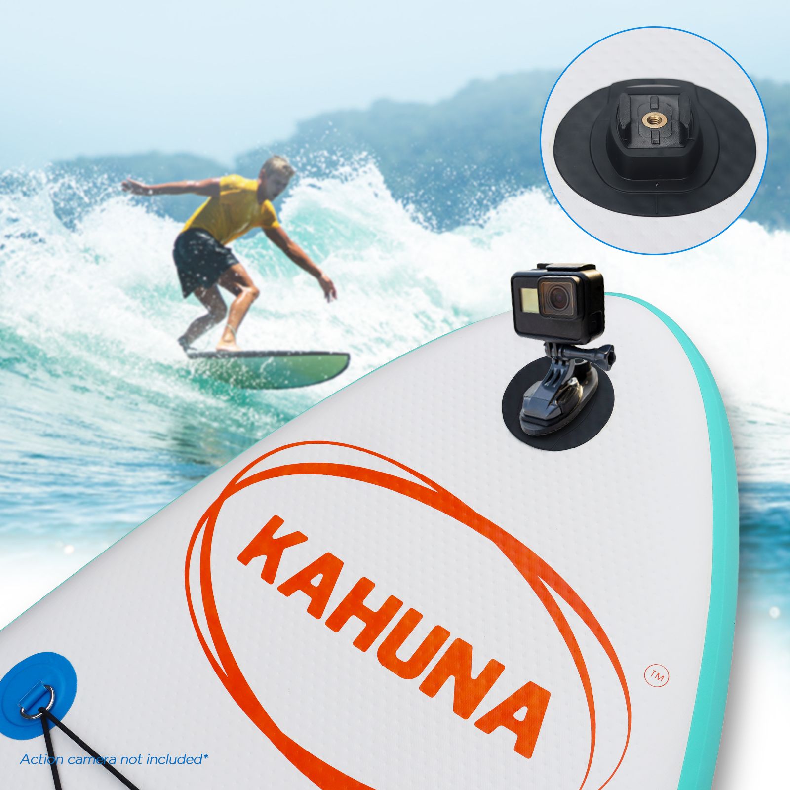 Kahuna Hana 11ft Inflatable Stand Up Paddle Board Set - iSUP Paddleboard Package with Paddle, Pump & Backpack - SportZone.co.nz