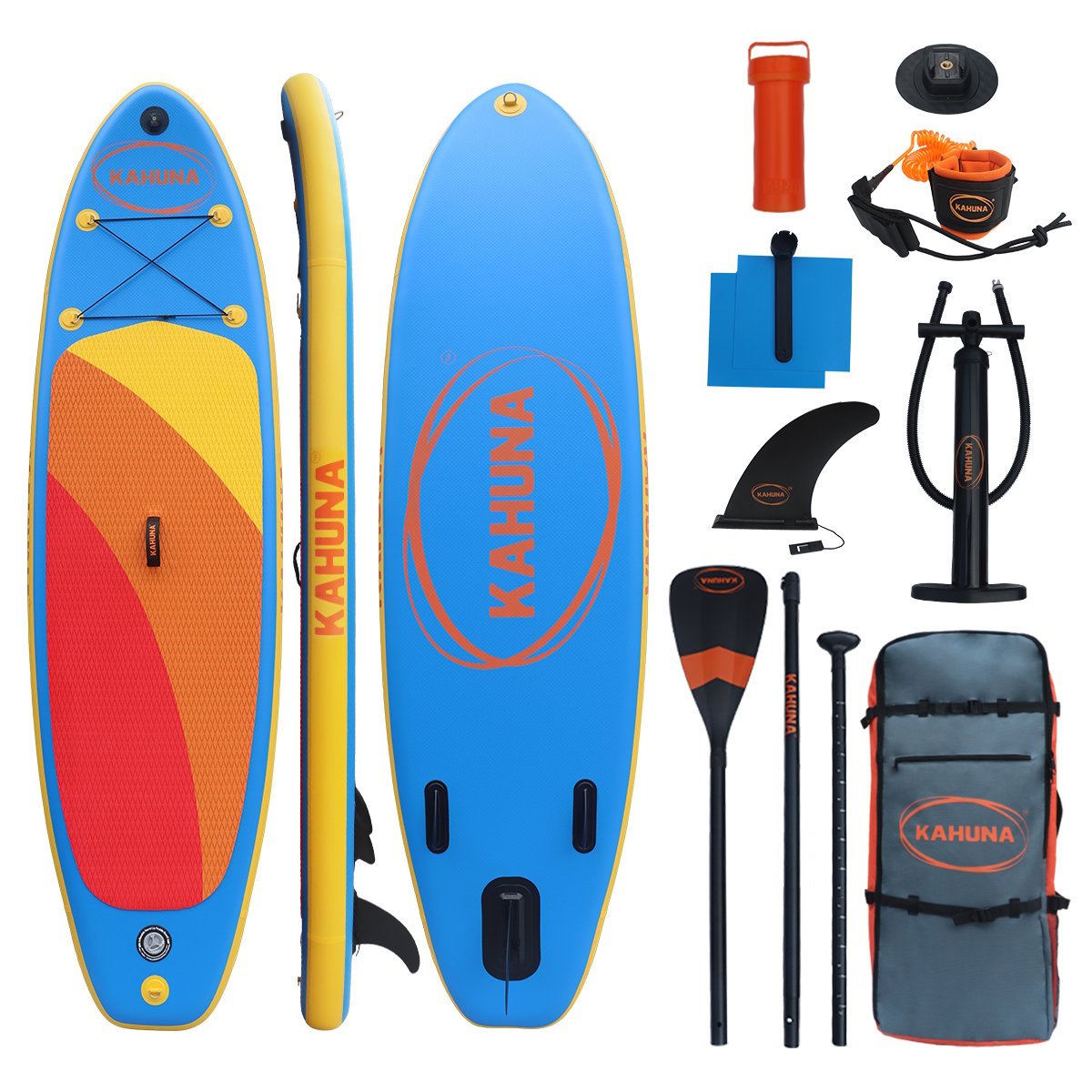Kahuna Hana Inflatable Stand Up Paddle Board 10FT w/ iSUP Accessories - SportZone.co.nz