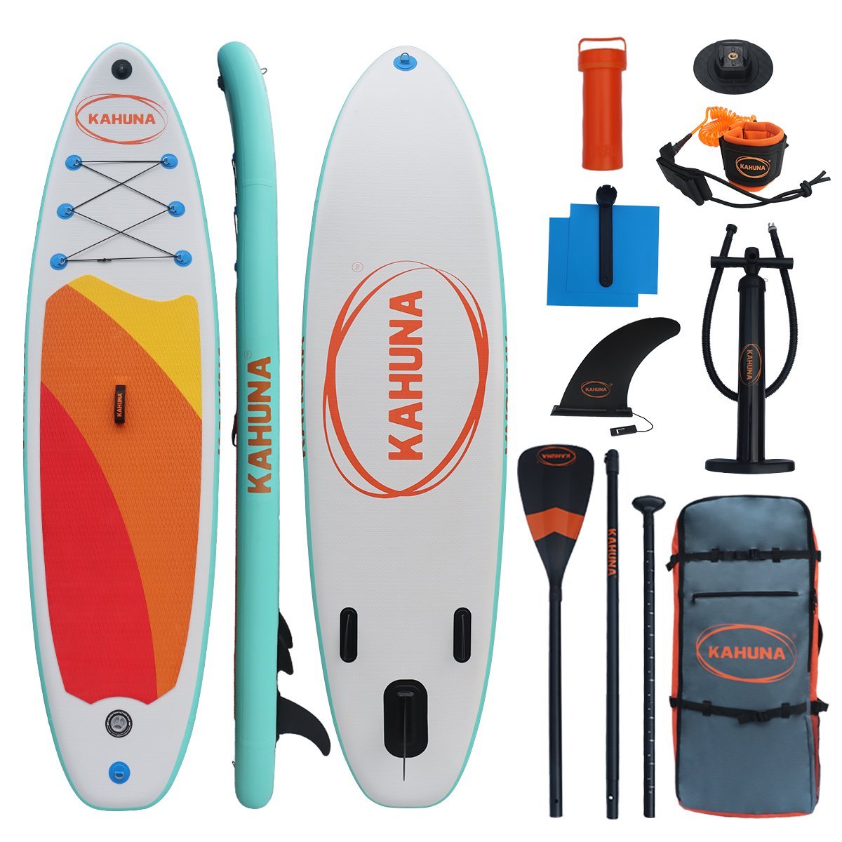 Kahuna Hana Inflatable Stand Up Paddle Board 11FT SUP Paddleboard - SportZone.co.nz