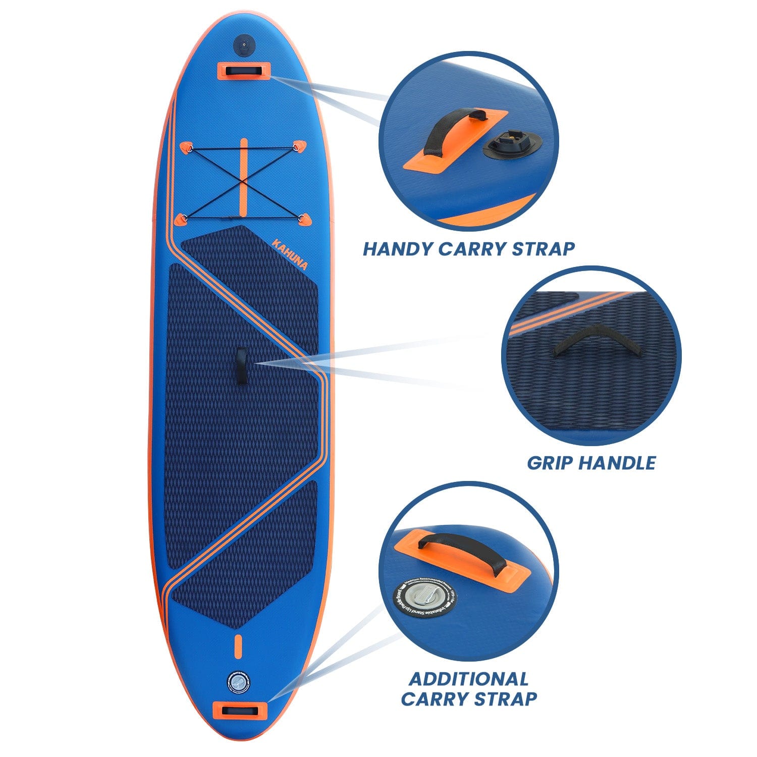 Kahuna Kai Premium Sports 10.6FT Inflatable Paddle Board - SportZone.co.nz