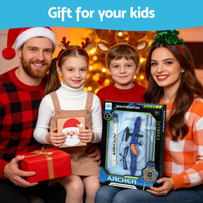 Keezi Kids Bow and Arrow Set Toy Archery Standing Target Suction Cup Arrows Goggles - SportZone.co.nz