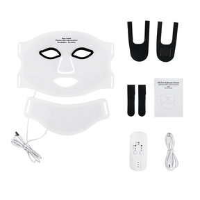 LED Red Light Therapy Face Mask – 7 Colour Silicone Facial Mask - SportZone.co.nz