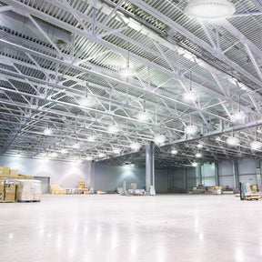 Leier LED High Bay Lights 150W UFO Industrial Shed Warehouse Factory Lamp White - SportZone.co.nz