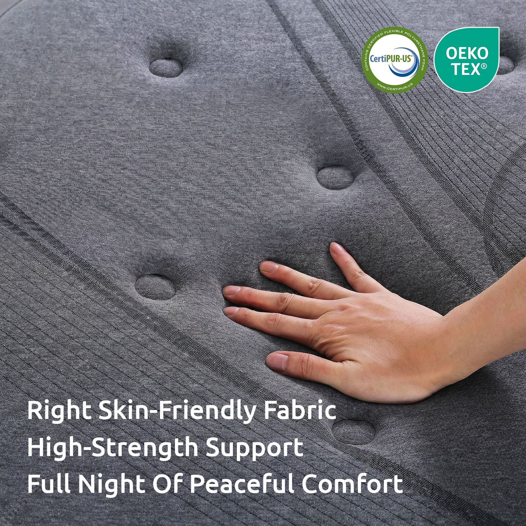 Levitex Single Mattress 33 cm 7 - Zone Pocket Spring 8.0 Extra Firm with Dual - Row Edge Support & Breathable Knit Cover - SportZone.co.nz