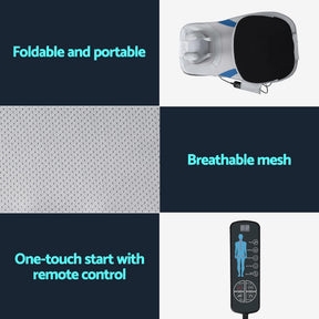 Livemor Full Back Massage Cushion 3D Kneading Heating Massage Seats - SportZone.co.nz