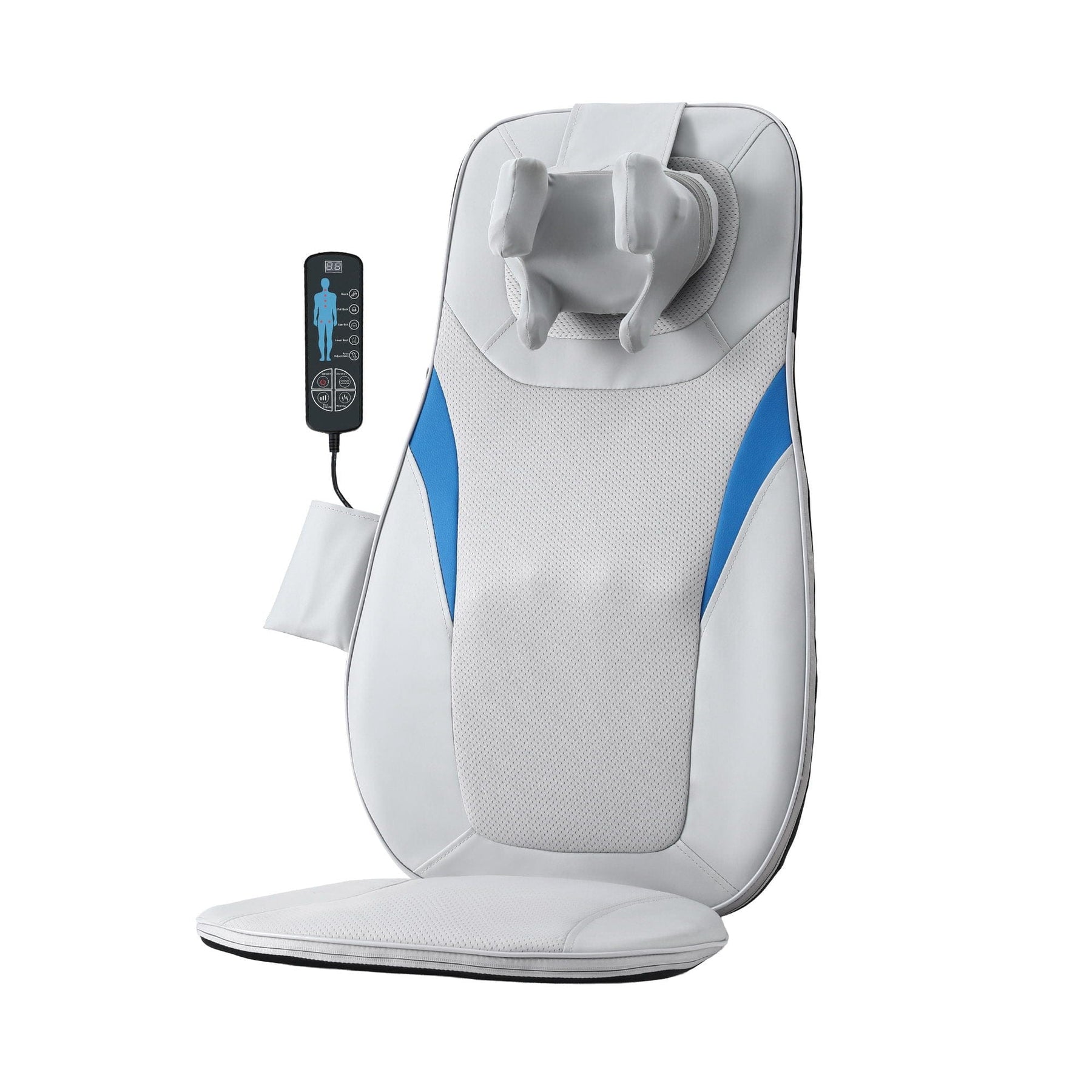 Livemor Full Back Massage Cushion 3D Kneading Heating Massage Seats - SportZone.co.nz