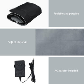Livemor Massage Mat 10 - nodes Vibration Heating Massage Cushion - SportZone.co.nz
