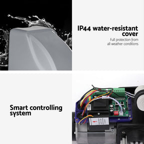 Lockmaster Automatic Sliding Gate Opener Kit 4M 800KG - SportZone.co.nz