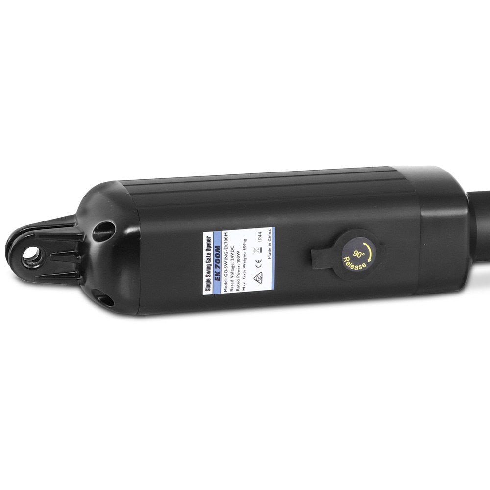 LockMaster Single Swing Gate Opener 500KG 40W Solar Panel - SportZone.co.nz