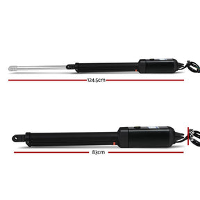 LockMaster Single Swing Gate Opener 500KG 40W Solar Panel - SportZone.co.nz