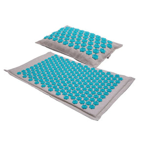 Lotus Spike Acupressure Mat massage mat Yoga mats pillow with bag Acupuncture Pillow - SportZone.co.nz