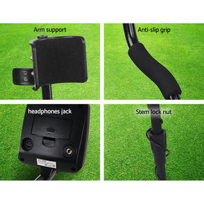 Metal Detector 160MM Deep Sensitive Waterproof Treasure Hunter Gold Digger - SportZone.co.nz