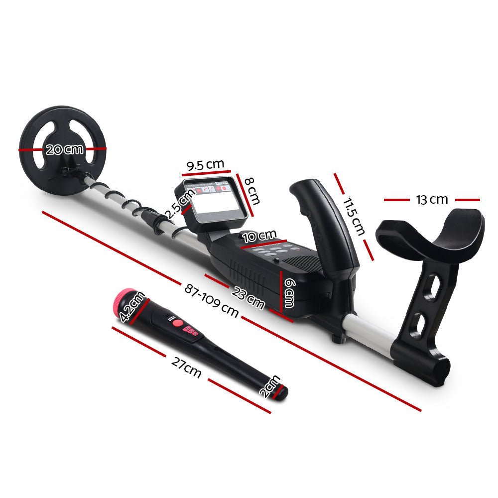 Metal Detector 180MM Deep Sensitive Water Resistant Pinpointer Treasure Hunter - SportZone.co.nz