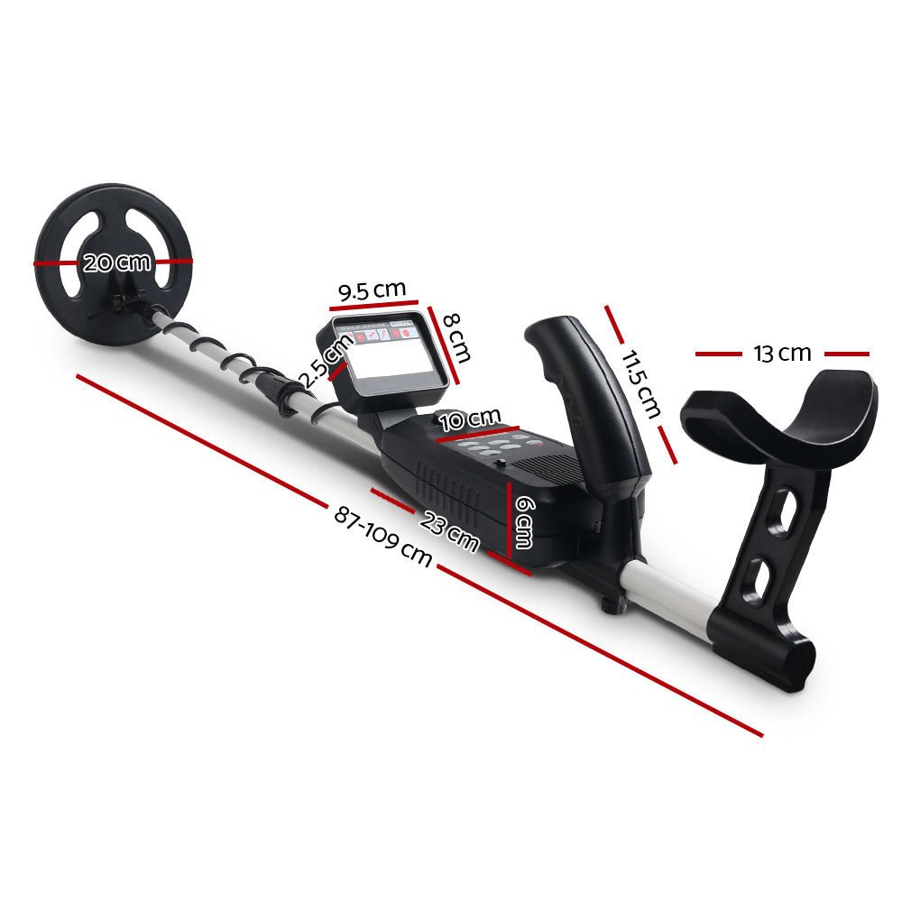 Metal Detector 180MM Deep Sensitive Water Resistant Treasure Hunter Gold Digger - SportZone.co.nz