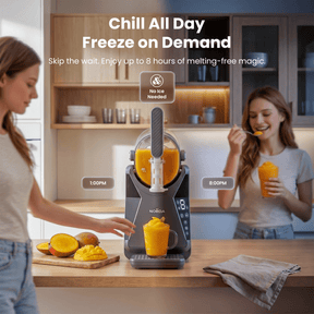 NORDA 1.3L Slushie Machine Frozen Drink Maker Slushy Ice Cream Maker No Ice Compressor Touchscreen for Home BBQ Party - SportZone.co.nz