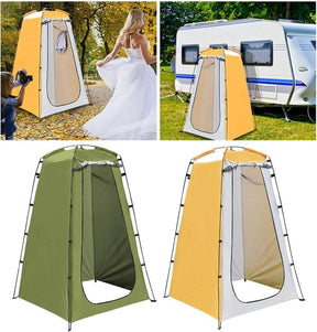 Pop - up Tent Changing Room Foldable Outdoor Camping Shelter with Inner Pocket, 120x120x190 cm, Green - SportZone.co.nz