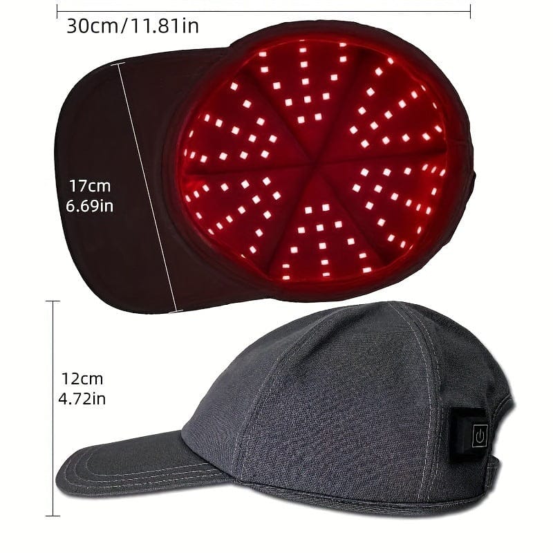 Red Light Therapy Cap – 96 LED (660nm & 850nm) for Hair Growth & Biohacking - SportZone.co.nz
