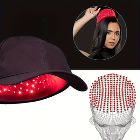 Red Light Therapy Cap – 96 LED (660nm & 850nm) for Hair Growth & Biohacking - SportZone.co.nz