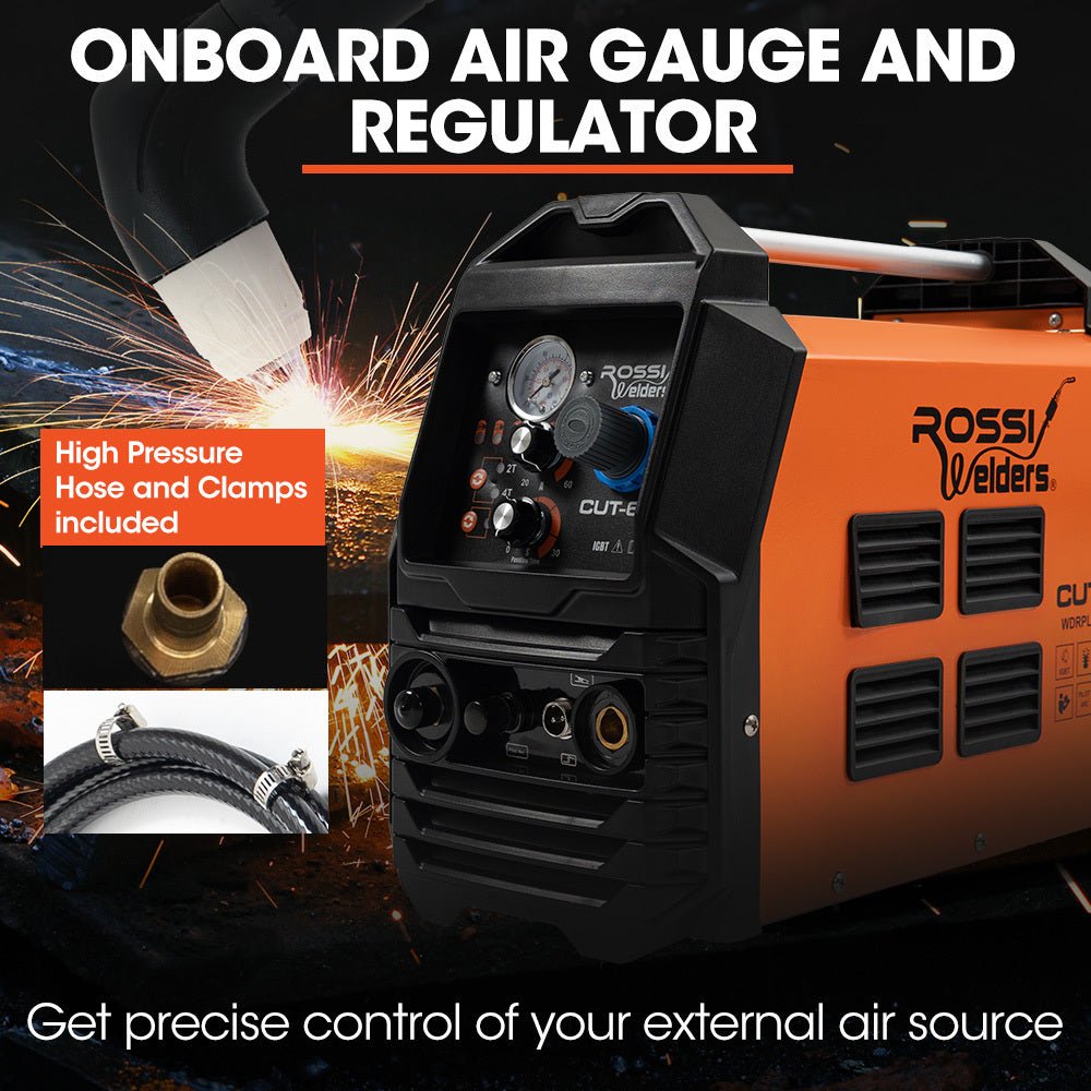 ROSSI 60A Plasma Cutter | Pilot Arc DC Inverter Metal Cutting Machine - SportZone.co.nz