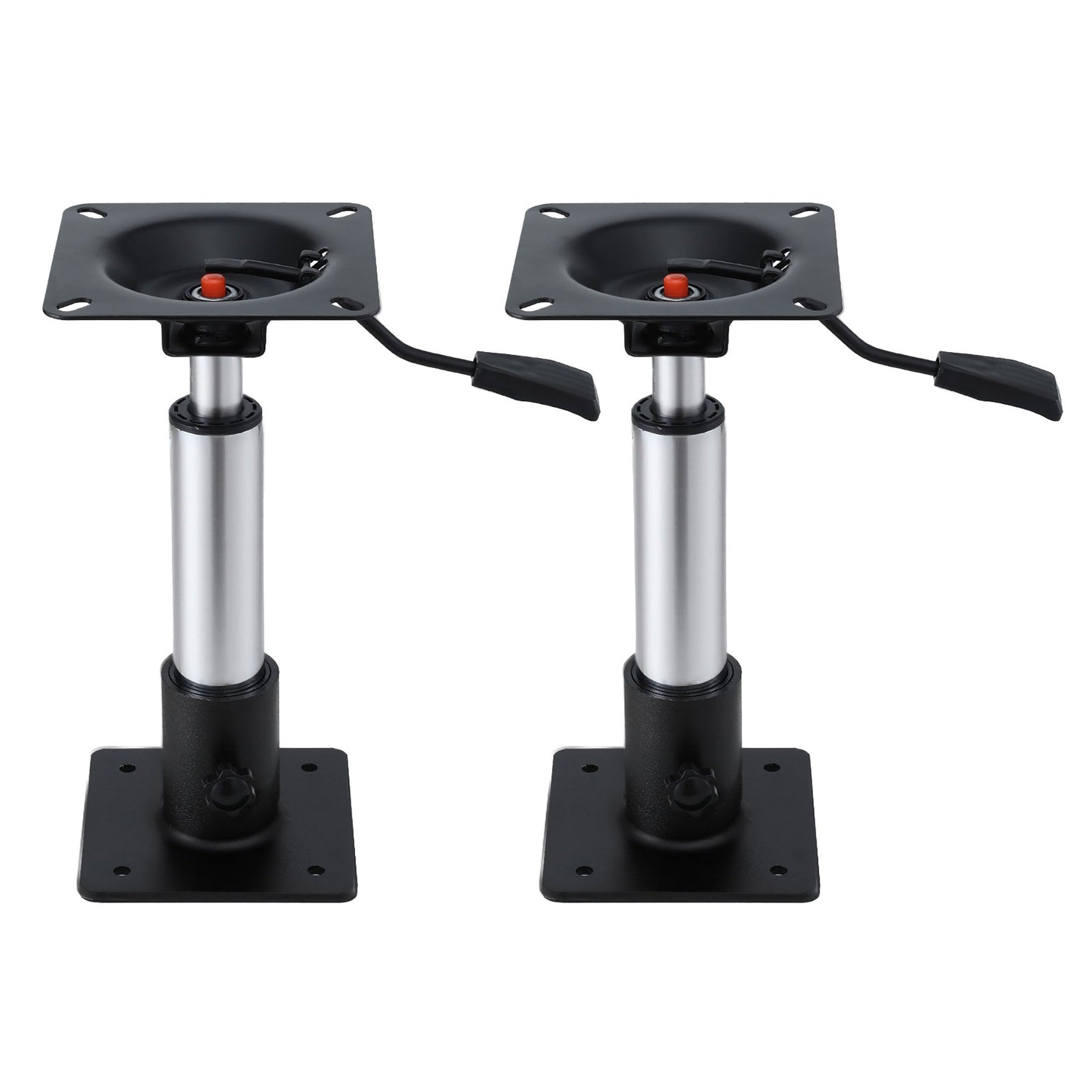 Seamanship Boat Seat Pedestal 34–46cm Adjustable Gas Lift 360 Degrees Swivel 2 Pack - SportZone.co.nz