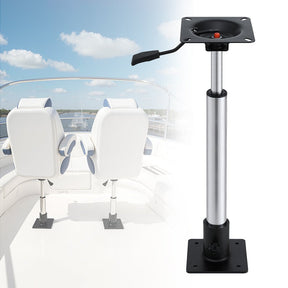 Seamanship Boat Seat Pedestal 55 - 75cm Adjustable Gas Lift 360 Degrees Swivel - SportZone.co.nz
