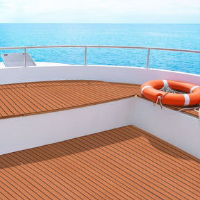 Seamanship EVA Foam Boat Flooring Mat Decking Sheet 240x90x0.6cm Dark Brown - SportZone.co.nz