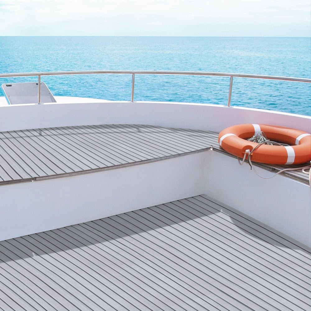 Seamanship EVA Foam Boat Flooring Mat Decking Sheet 240x90x0.6cm Light Grey - SportZone.co.nz