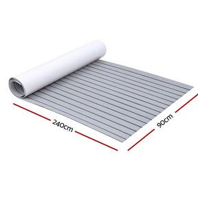 Seamanship EVA Foam Boat Flooring Mat Decking Sheet 240x90x0.6cm Light Grey - SportZone.co.nz