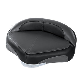 Seamanship Stand Up Lean Boat Seats Casting Fishing Seat Swivel 8cm Padding Grey - SportZone.co.nz