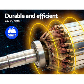 Single Swing Gate Opener 600KG 40W Solar Panel - SportZone.co.nz