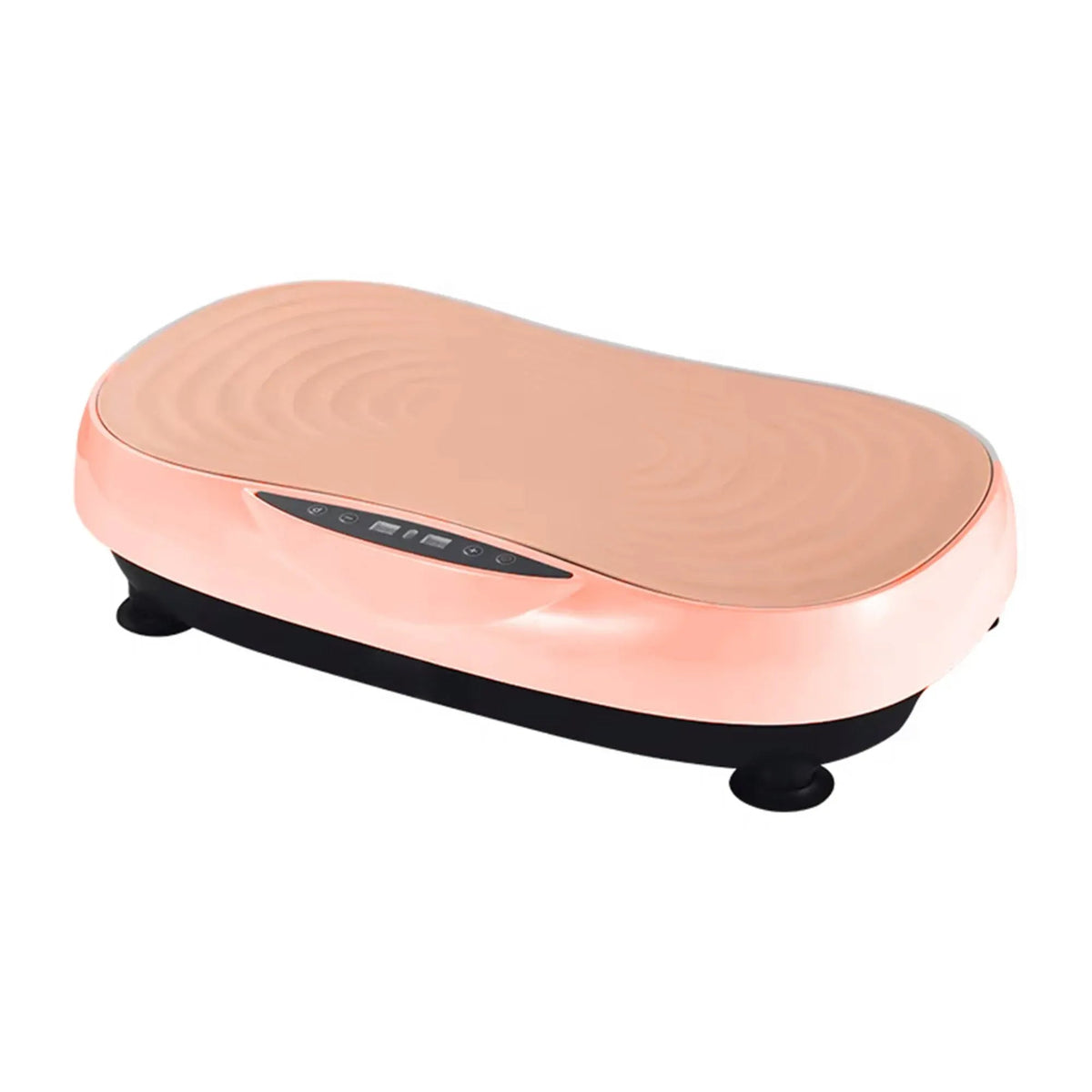 Social Hike 55cm Vibration Plate Machine Full Body Exercise Platform 200W Pink - SportZone.co.nz