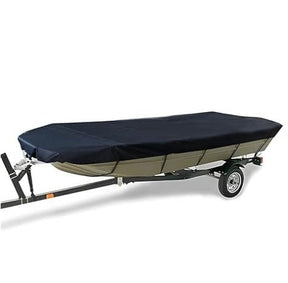 Square Boat 17-20FT (625cm × 360cm):Boat Cover Trailerable Marine Grade 210D grey - SportZone.co.nz