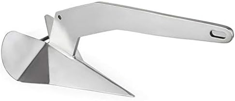 Stainless Steel Delta/Wing Style Boat Anchor Heavy Duty Triangular 11lb / 13lb 16lb /17.5lb 22lb 33lb 35lb Wing Triangle 13 lb/6 kg - SportZone.co.nz