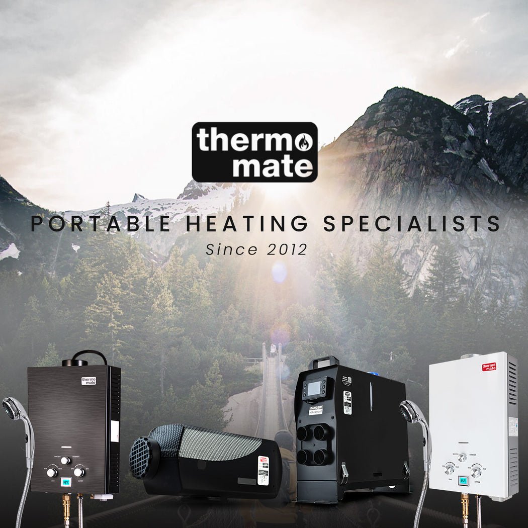Thermomate Diesel Heater 12V 5kW Caravan Tank Remote Camper Trailer Van Air Motorhome RV Parking - SportZone.co.nz