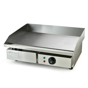 THERMOMATE Electric Griddle Grill BBQ Hot Plate Commercial Stainless Steel - SportZone.co.nz