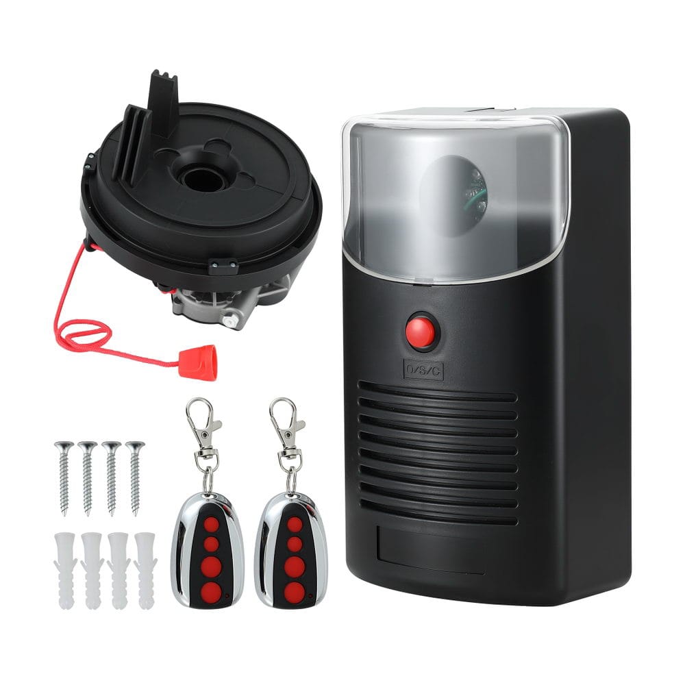 UL - tech Garage Roller Door Opener 250N Motor Auto Safety Reverse 220V - SportZone.co.nz