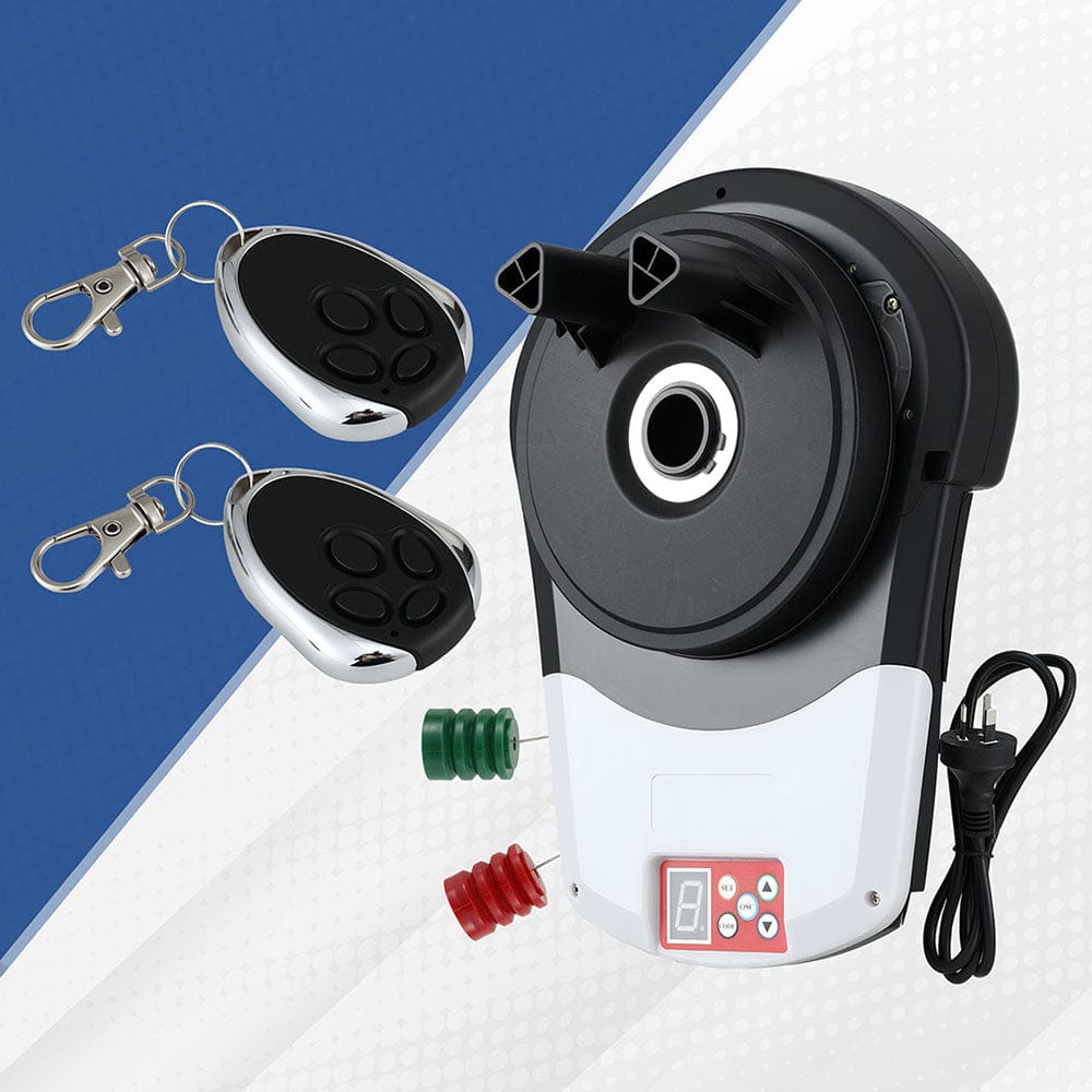 UL - tech Garage Roller Door Opener 800N Motor Auto Safety Reverse 220V - SportZone.co.nz